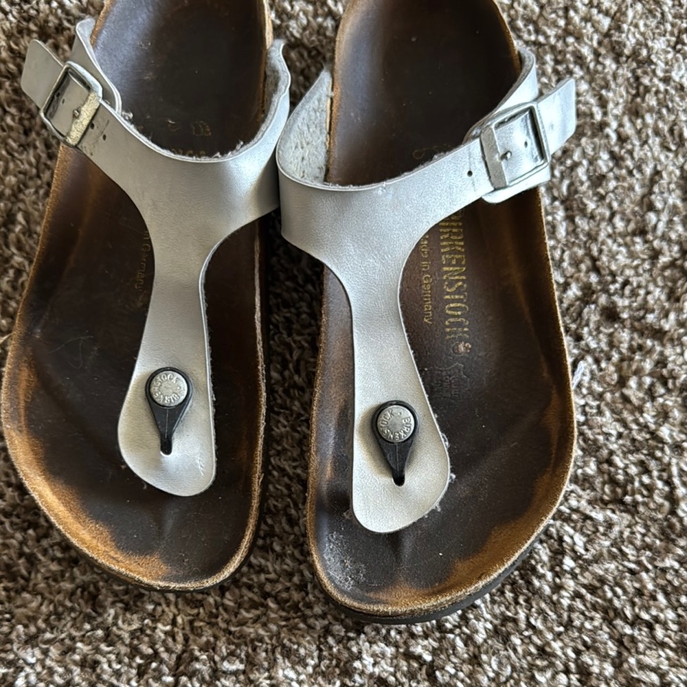 Silver slipper